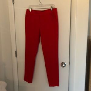 Red pants